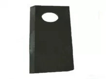 Fella fűkasza penge 102x48x4 mm (jobb)