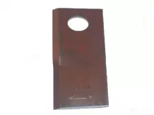 Fella fűkasza penge 118x48x4 mm (jobb)