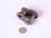 görgőslánc 20B-1 hajlított összekötőszem Quattro Rullo (félszem) 1,1/4