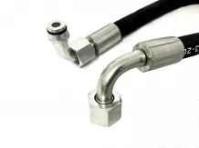 Hidraulika tömlő M16x1.5 L=700, 90° végekkel