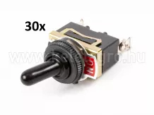 Kapcsoló 2 állású, 2 lábú, vízmentes, 30 db-os csomag, SZUPER ÁRON!