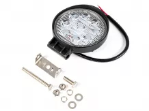 lámpa munka, 9 ledes, műanyagházas, 27W, kör