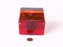 lámpa piros-sárga lengyel (kocka, rendszám-megvilágítós)