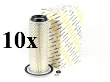 légszűrő betét japán kistraktorokhoz KA-A117 10 darabos csomag, SZUPER ÁRON!