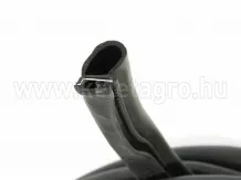 MTZ gumiprofil keret nélküli oldalüveghez méterben