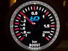 MTZ turbó feltöltő levegő-nyomásmérő óra, prémium (szívó állapotot is mér)