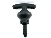 Műanyag úszótest T rögzítő, szürke