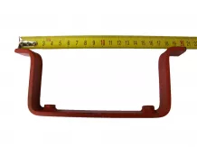 Oros takarólemez tartó