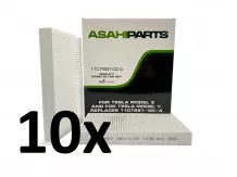 Pollenszűrő Tesla Model 3, 10 páros csomag SZUPER ÁRON!