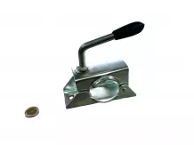 pótkocsi alkatrész, támasztókerék bilincs, CO-01