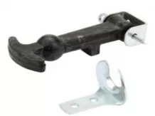 Rögzítő gumifül lemezzel, 145 mm