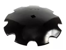 Tárcsalap 460mm, csipkés, (bóracél) AsahiParts