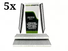 Tesla HEPA szűrő szett (2db HEPA szűrő + 2db aktív szenes szűrő), 5db-os csomag