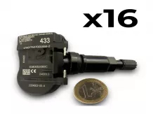 Tesla TPMS guminyomás-érzékelő szenzor, RF 433 MHz, fekete – Model X (2014.10–2023.12) – 4 szett SZUPER ÁRON!